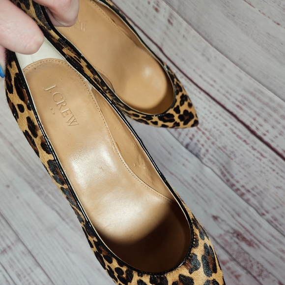 J. Crew leopard print pumps - Picture 3 of 14